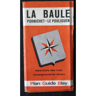 Plan guide Blay : La Baule-Pornichet - Le Pouliguen