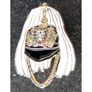PORTUGAL : Pin's de l'ancien casque de la garde naztionale de cavalerie portugaise