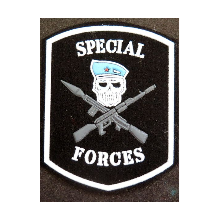 RUSSIE : insigne tissu des forces spéciales parachutistes et spetsnaz