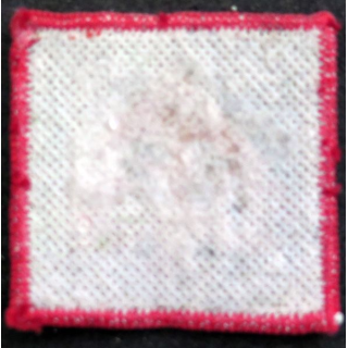 ROYAUME UNI : insigne tissu inconnu anglais de dimension 4,5 x 4,5 cm