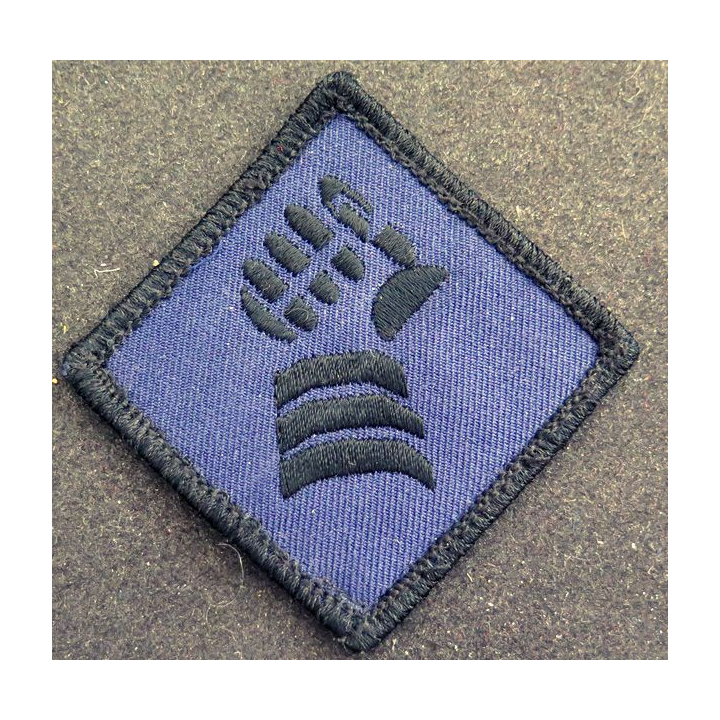 ROYAUME UNI : insigne tissu inconnu anglais de dimension 5 x 5 cm