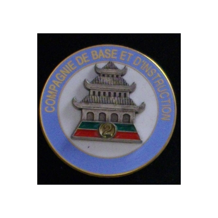 2°REG : 2°RÉGIMENT ÉTRANGER DU GÉNIE CIE DE BASE ET INSTRUCTION