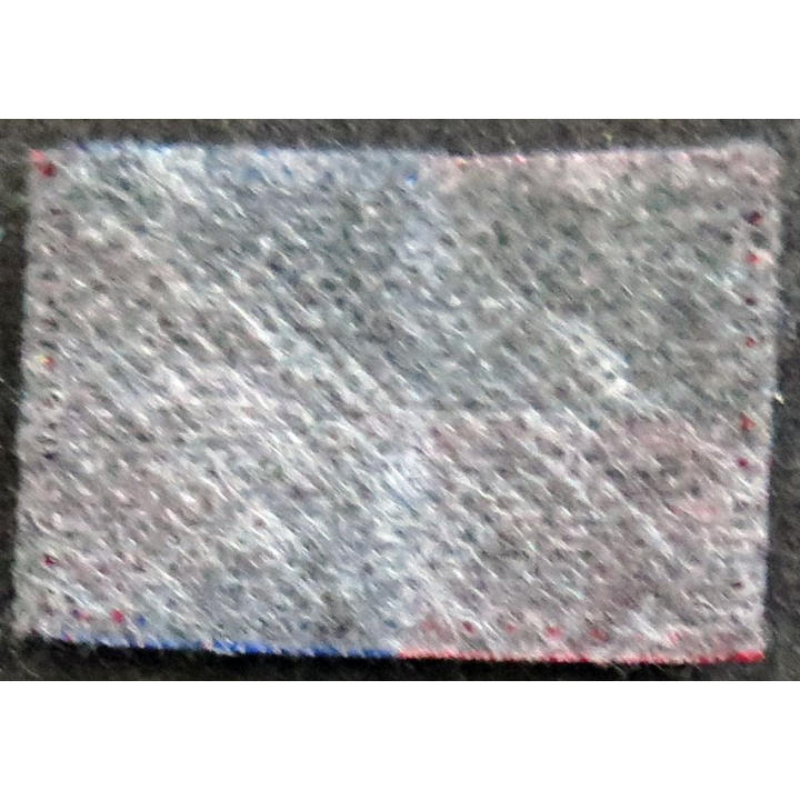 REPUBLIQUE TCHEQUE : insigne tissu du drapeau de la république tchèque 2,5 x 4 cm