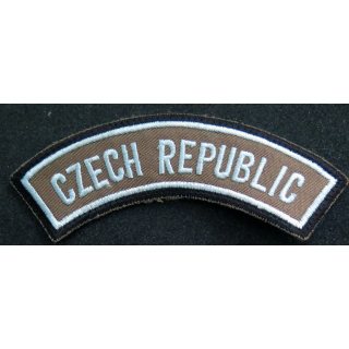 REPUBLIQUE TCHEQUE : insigne tissu dde manche de la République Tchèque