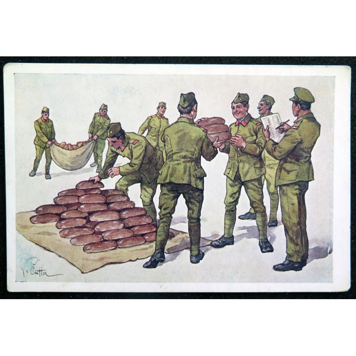 Carte postale tchèque réalisée par O. Moskobojnika, Prague, Král Vinohrady