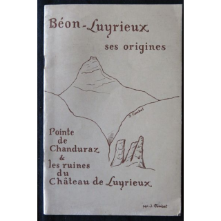 Béon-Luyrieux et ses origines de J. Combat, Imprimerie Gaillard
