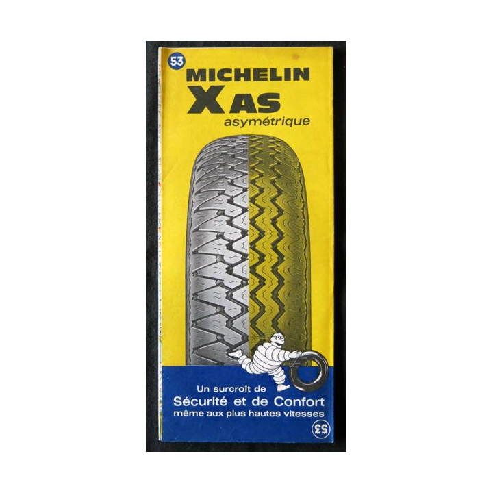 Carte Michelin N° 53 Arras - Mézières 1:200 000