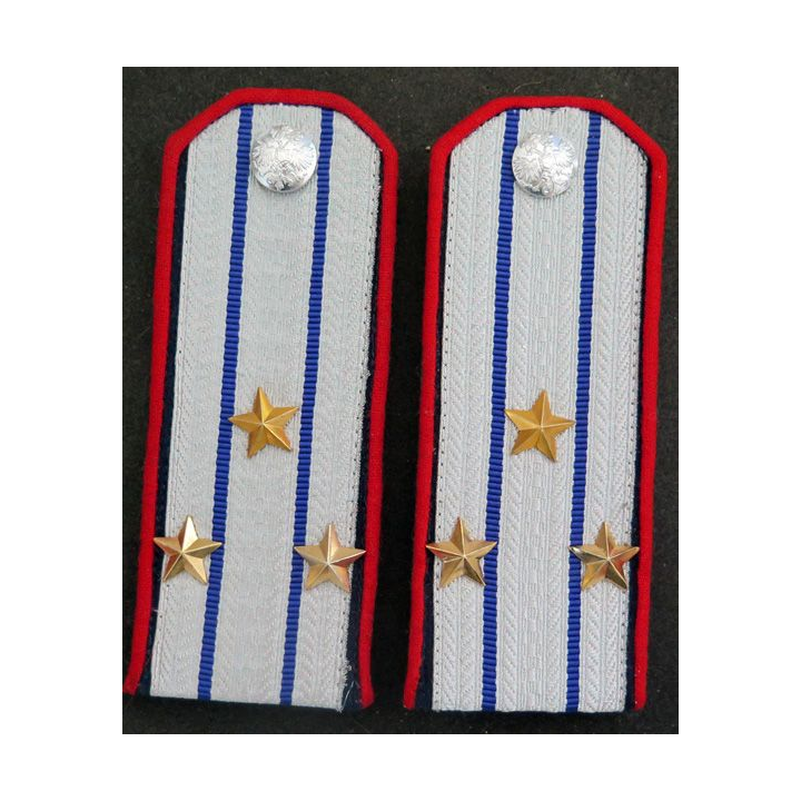 Russie : Paire de pattes d'épaule de colonel cosaque russe