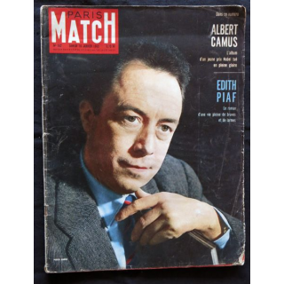 Magazine PARIS MATCH N° 562 du 16 janvier 1960 : Albert Camus