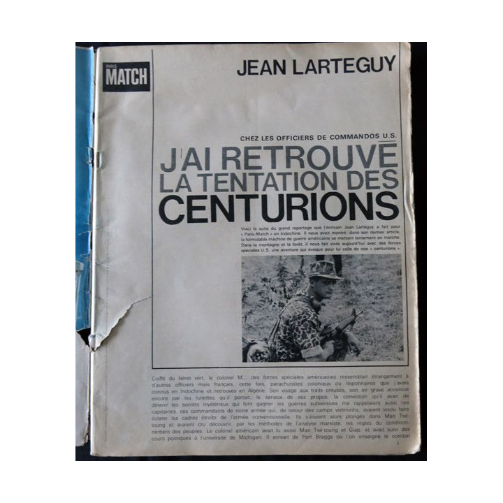 Magazine PARIS MATCH N° 862 du 16 octobre 1965 : Le Pape à New YorK