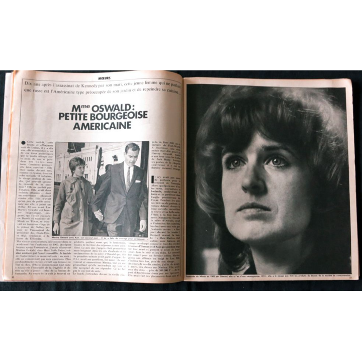 Magazine PARIS MATCH N° 1297 du 16 mars 1974 : Catastrophe du DC 10