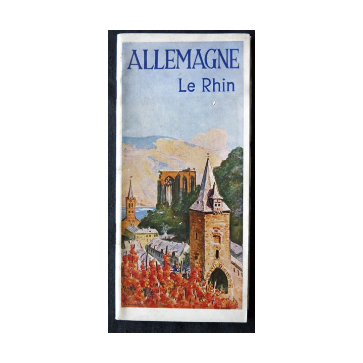 Guide tourstique :  Allemagne Le Rhin de Deutsche Verkehrsbücher