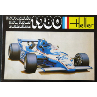 Catalogue Heller Modèles réduits 1980