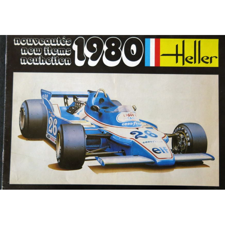 Catalogue Heller Modèles réduits 1980
