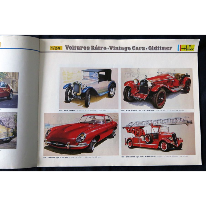 Catalogue Heller Modèles réduits 1980