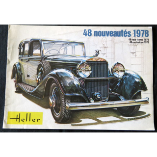 Catalogue Heller Modèles réduits 1978 : 48 nouveautés