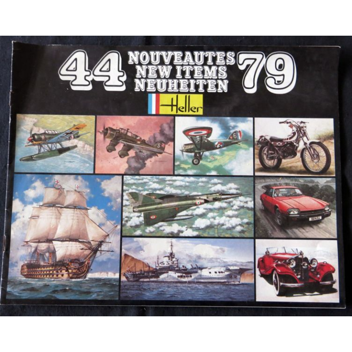 Catalogue Heller Modèles réduits 1979 : 44 nouveautés
