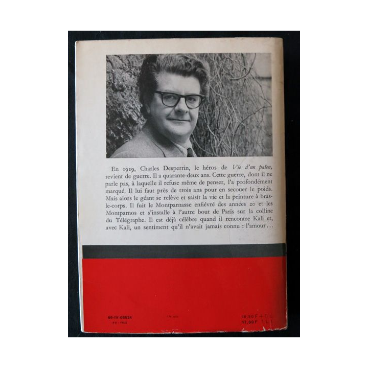 Vie d'un païen Vol 2 : La beauté à genoux de Jacques Perry aux éditions Robert Laffont