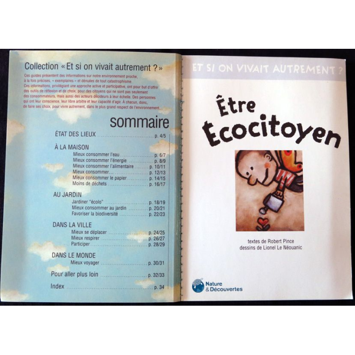 Et si on vivait autrement Nature & Découvertes : Être Ecocitoyen