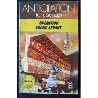 Opération soleil levant de K.H. Scheer aux Editions Fleuve Noir