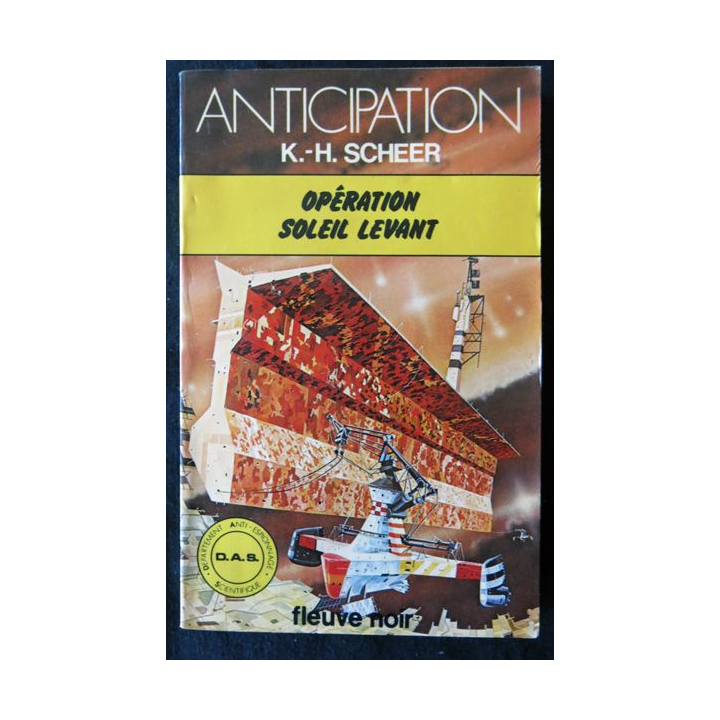 Opération soleil levant de K.H. Scheer aux Editions Fleuve Noir