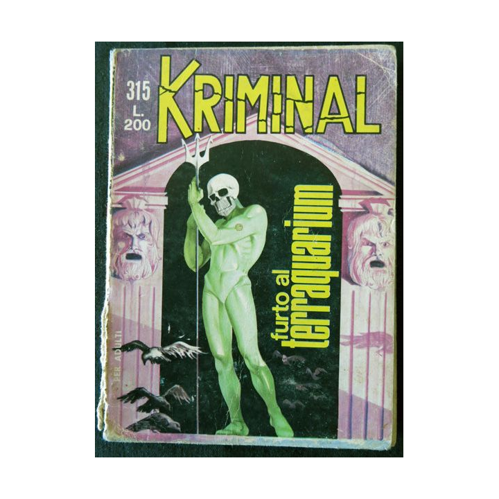 Kriminal : Petits Formats N° 315 Furto al Terraquarium (italien)