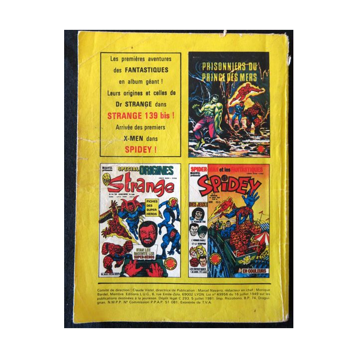 Nevada : Petits Formats N° 408 année 1981 aux éditions Lug