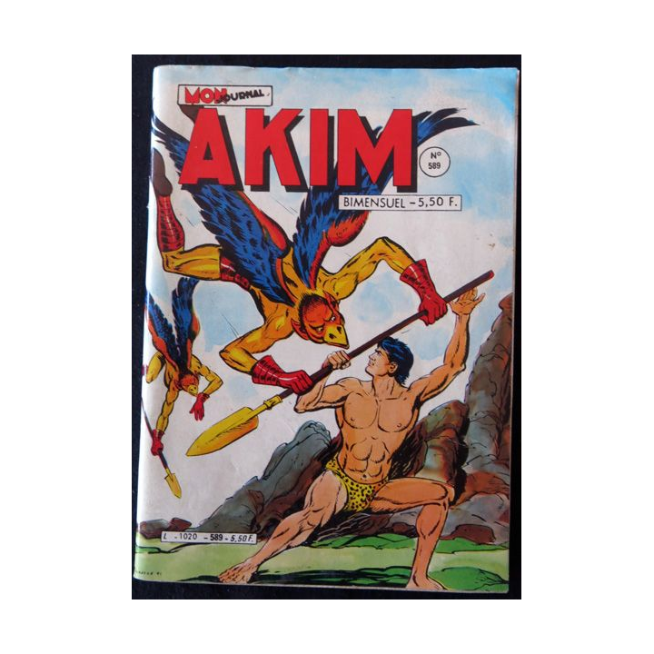 Akim : Petits Formats N° 589 1984 aux éditions Mon Journal
