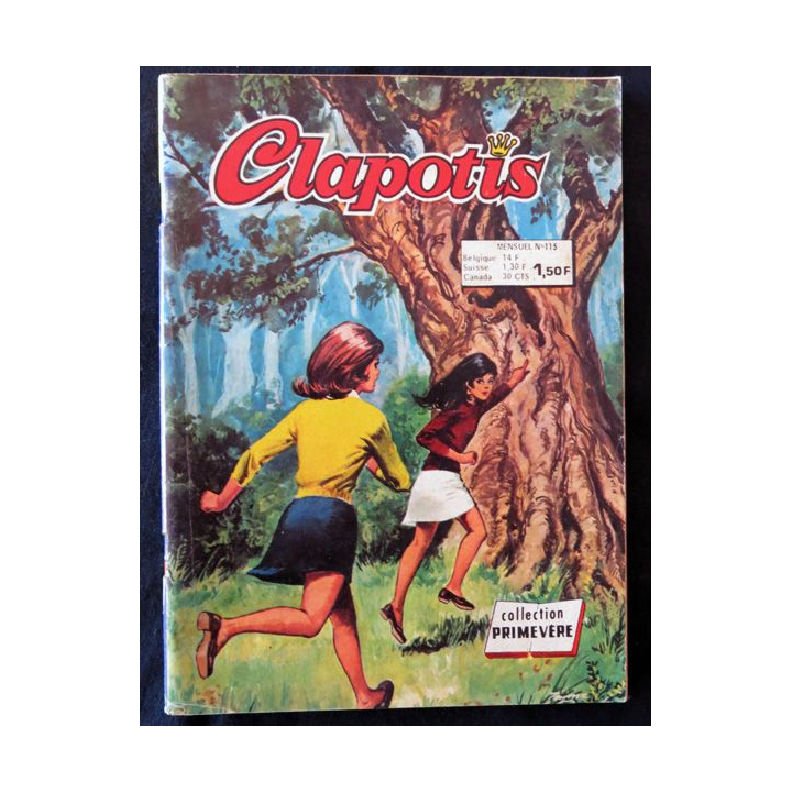 Clapotis : Petits Formats N° 115 année 1971 aux éditions Aredit Collection Primevère