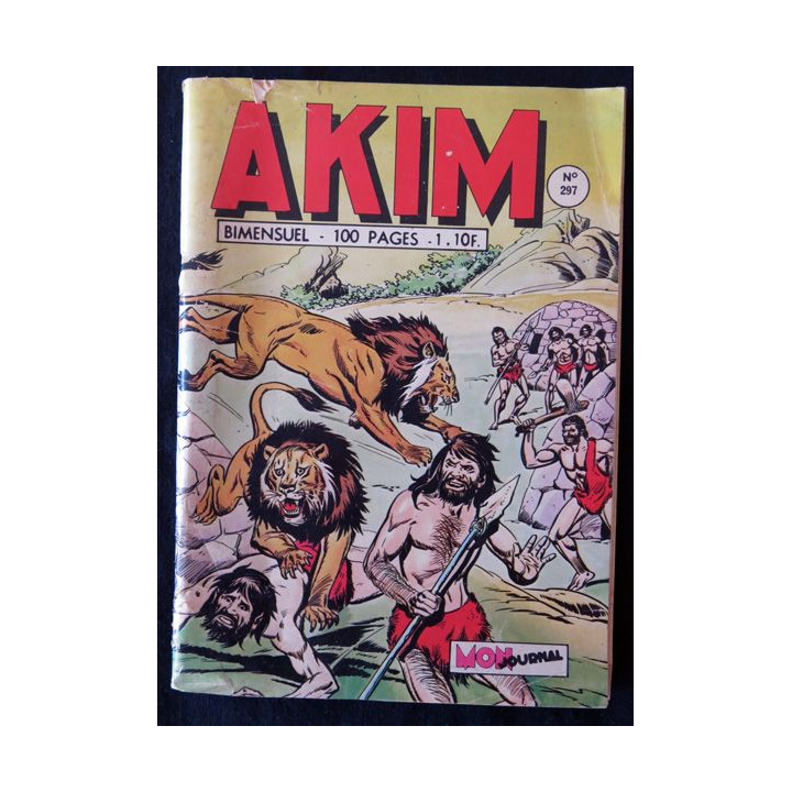 Akim : Petits Formats N° 297 année 1971 aux éditions Mon Journal