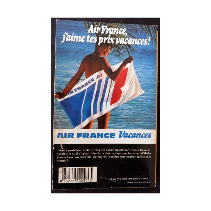 Matt et les cahiers d'Hitler de François Chabrey aux Editions Fleuve Noir