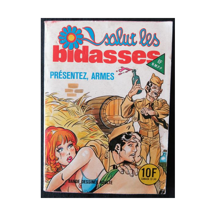 ADULTE : Petits Formats - Salut les bidasses  : Présentez armes Editions Elvifrance