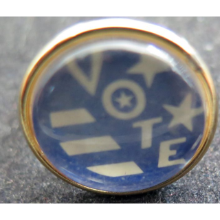 USA : bague "Vote" diamètre 2 cm