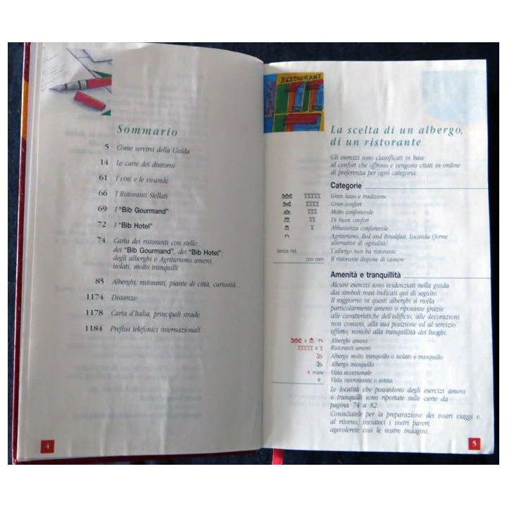 Guide Michelin Italia 2004 Alberghi E Ristoranti aux Editions Michelin