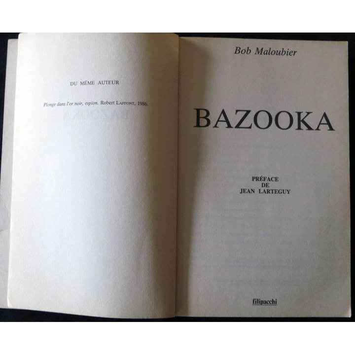 Bazooka de Bob Maloubieraux Editions Filipacchi