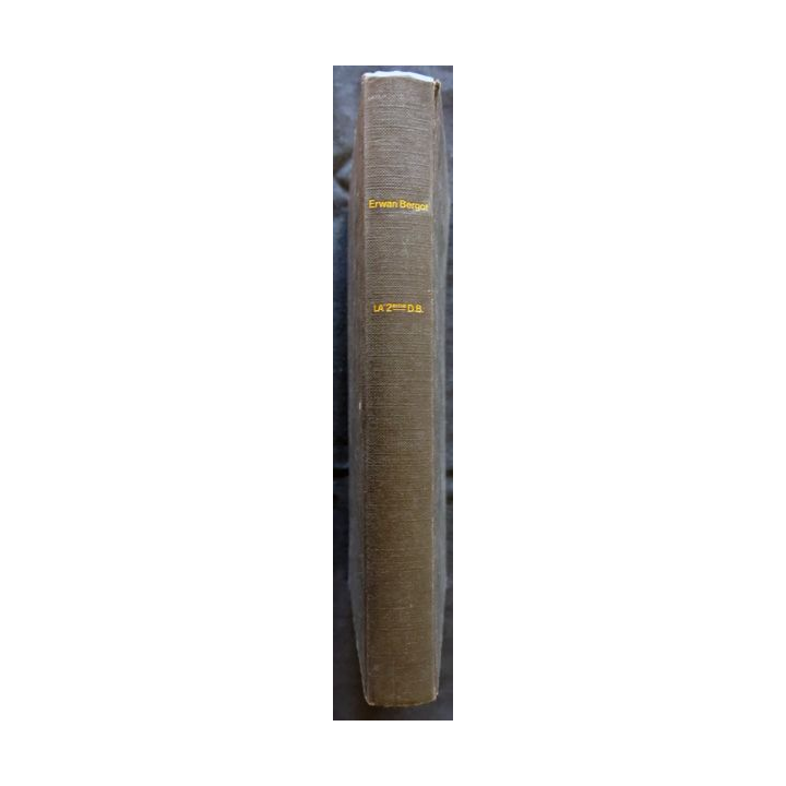 La 2ème DB de Erwan Bergot aux Editions France Loisirs