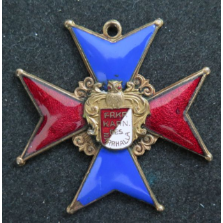 ALLEMAGNE : médaille d'ancien ordre de bouffon de la société de carnaval de Francfort Narhalla