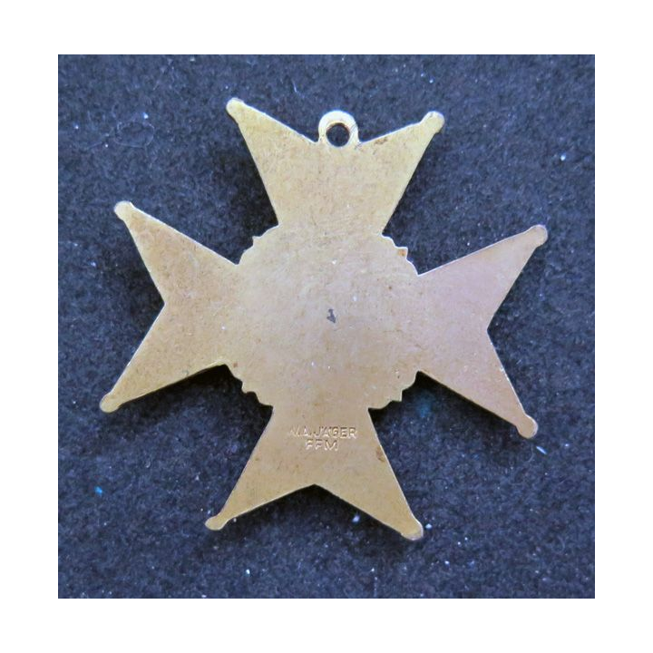 ALLEMAGNE : médaille d'ancien ordre de bouffon de la société de carnaval de Francfort Narhalla