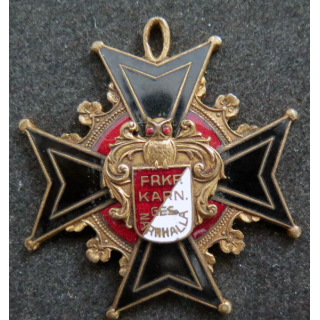 ALLEMAGNE : médaille d'ancien ordre de bouffon de la société de carnaval de Francfort Narhalla