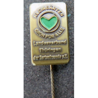 ALLEMAGNE : épinglette de l'association des passionnés de jardins de Thuringe