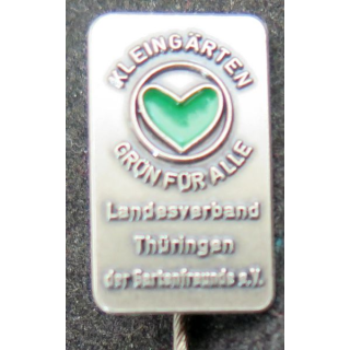 ALLEMAGNE : épinglette de l'association des passionnés de jardins de Thuringe