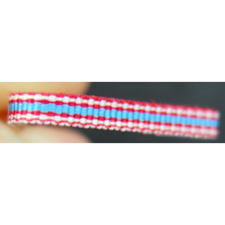 FRANCE : ruban de rappel de la médaille commemorative d'Algérie 15 x 2 mm