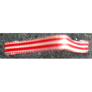 FRANCE : ruban de rappel de la croix de la valeur militaire 20 x 2,5 mm