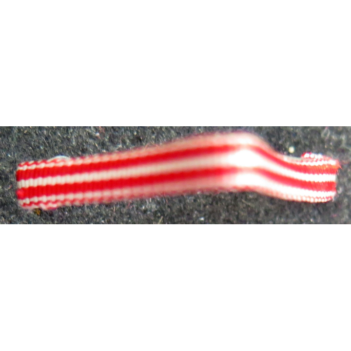 FRANCE : ruban de rappel de la croix de la valeur militaire 20 x 2,5 mm
