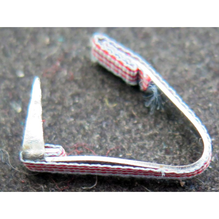 FRANCE : ruban de rappel de la croix du combattant 15 x 2 mm