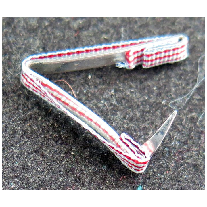 FRANCE : ruban de rappel de la croix du combattant 15 x 2 mm
