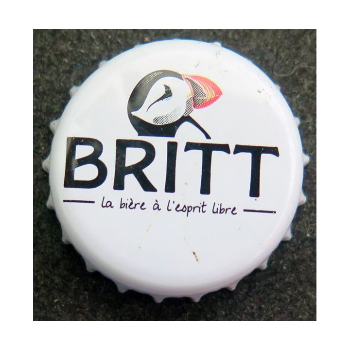 Capsule de bouteille de bière Britt
