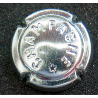 Capsule Muselet de bouteille de champagne GÉNÉRIQUE n° 370nc Rosé