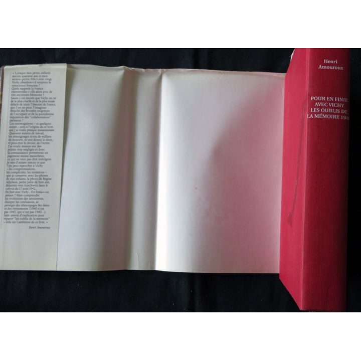 Pour en finir avec Vichy Vol.1 - Les oublis de la mémoire 1940 de Henri Amouroux aux Editions France Loisirs