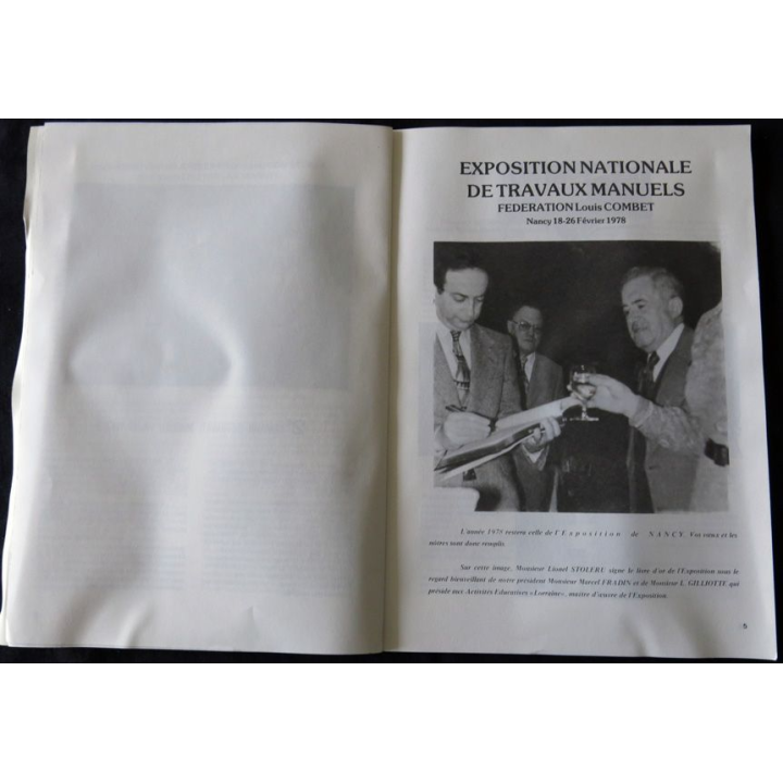 Exposition Nationale Louis Combet 1978 Fédération Louis Combet